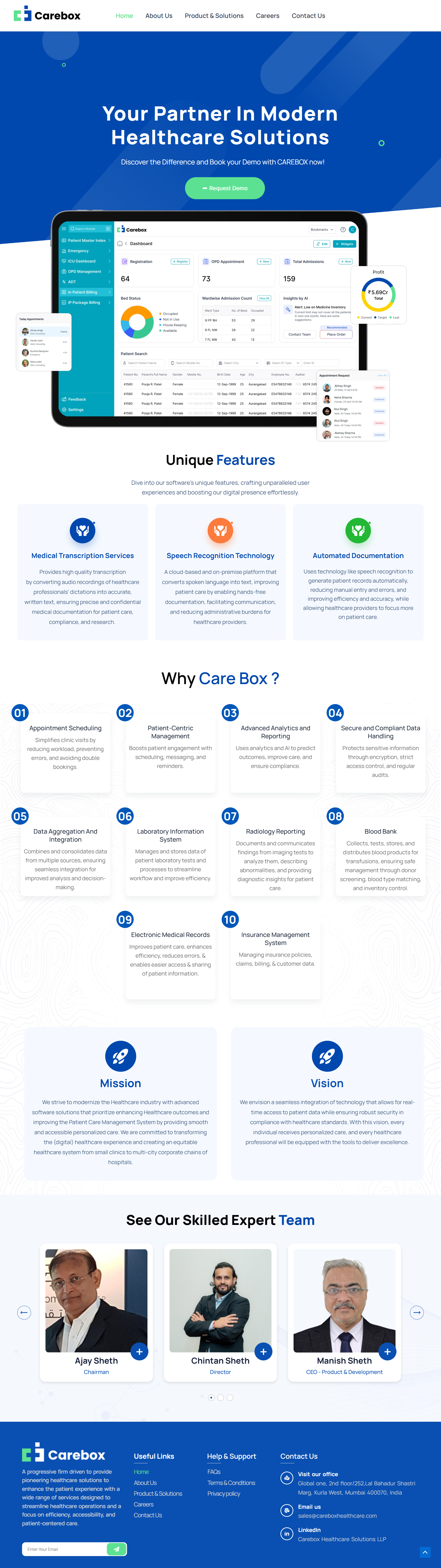 careboxhealthcare screenshot