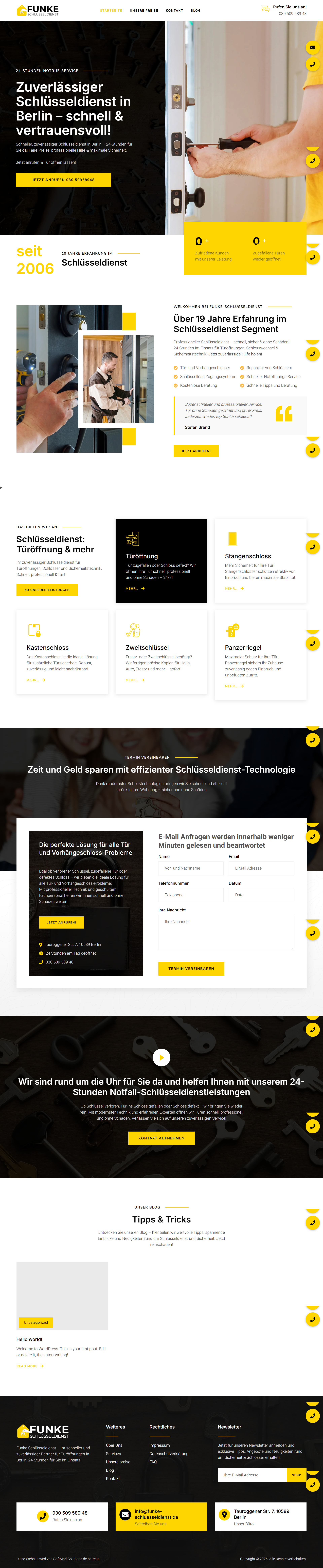 funke schluesseldienst screenshot