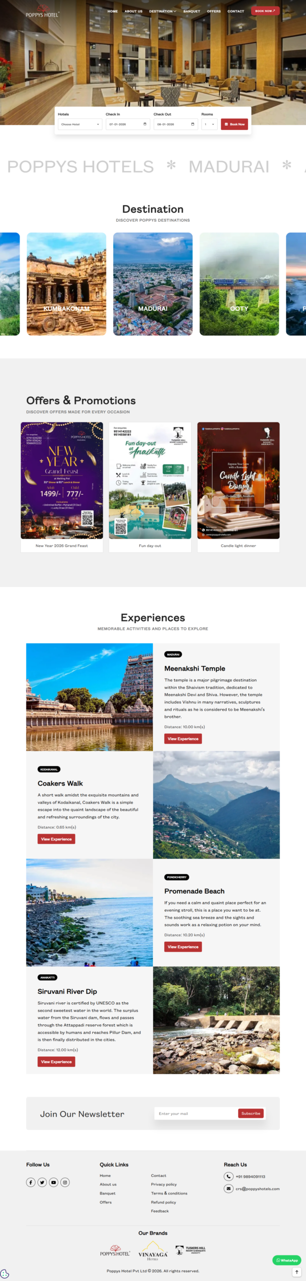 poppys hotel screenshot